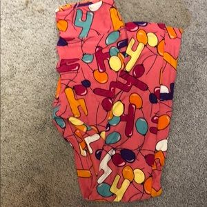Lularoe OS leggings 4 year anniversary pair